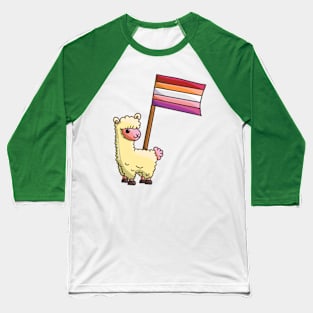Llamas for Lesbians! Baseball T-Shirt